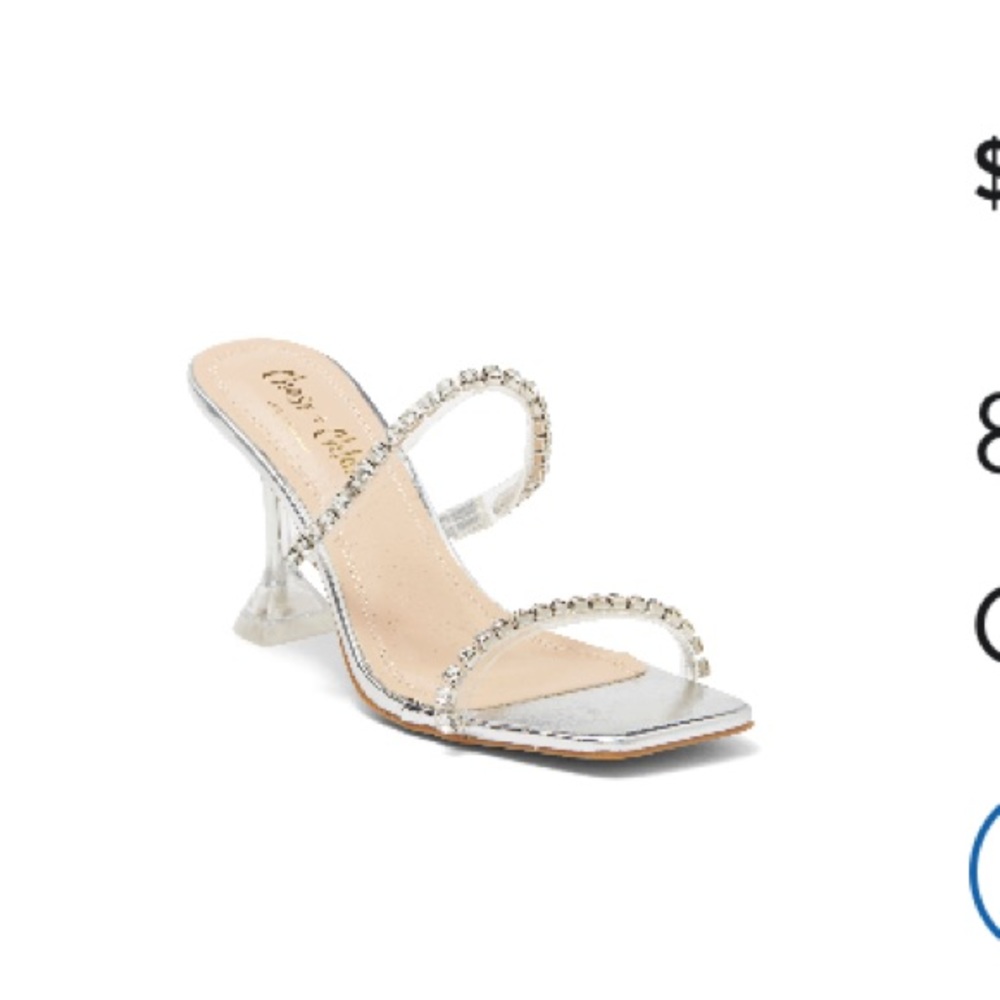 Never worn. Still in box. Chase and Chloe heels size 8